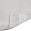 Рушник махровий Maisonette Classy, 50х100 см, світло-сірий (8699965114550) - мініатюра 2