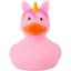 Игрушка для купания FunnyDucks Утка-единорог, розовая (2042) - миниатюра 2