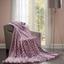 Плед Love You Шары, с помпонами, искусственный мех, 200х150 см, фиолетовый (181170) - миниатюра 1