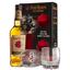 Виски Four Roses Kentucky Straight Bourbon Whiskey, 40 %, 0,7 л + 2 стакана (29907) - миниатюра 1