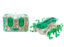 Нано-робот Hexbug Shexbug Fire Ant, на ІЧ-управлінні, зелений (477-2864_green) - мініатюра 1