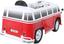 Електромобіль Rollplay Мікроавтобус VW bus T2 12V RC, на радіоуправлінні, червоний (39212) - мініатюра 3