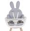 Універсальна подушка для стільця для годування Childhome, сірий кролик (CCRASCJG) - мініатюра 8