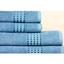 Рушник махровий Maisonette Classy, 70х140 см, синій (8699965114475) - мініатюра 5
