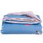 Одеяло хлопковое MirSon Летнее №2811 Сolor Fun Line Rolando, полуторное, 205х140 см, голубое (2200006685340) - миниатюра 2