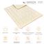 Одеяло шерстяное MirSon Gold Camel Hand Made №174, демисезонное, 220x240 см, кремовое - миниатюра 4