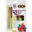 Олівці кольорові ZiBi Kids Line 36 шт. 42 кольори (ZB.2443) - мініатюра 1