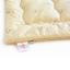 Одеяло шерстяное MirSon Gold Camel Hand Made №174, демисезонное, 220x240 см, кремовое - миниатюра 5