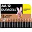 Щелочные батарейки пальчиковые Duracell 1,5 V АA LR6/MN1500, 12 шт. (706000) - миниатюра 1
