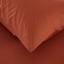 Простыня на резинке с наволочкой Penelope Laura brick red, 200х120+70х50 см, хлопок, коричневый (svt-2000022278324) - миниатюра 2