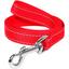 Повідець для собак Dog Extremе, нейлоновий, 200х1,4 см, червоний - мініатюра 1