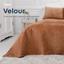 Покрывало ТЕП Velour ромб круглый 260х240 см кофейное (4-00518_22390) - миниатюра 6