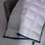 Одеяло антиаллергенное MirSon Imperial Satin Luxe, летнее, 205х140 см, белое - миниатюра 5
