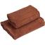 Набор полотенец Koloco Бамбук, микрофибра, 140х70 см, 90х50 см, коричневый (60067) - миниатюра 1