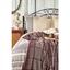 Набор постельного белья с покрывалом Karaca Home Sadra bordo 2020-1, евро, бордовый, 5 предметов (svt-2000022238793) - миниатюра 2
