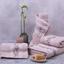 Полотенце для лица Aisha Home Ronesans, махровое, 90х50 см, розовое (5283-2111201) - миниатюра 1