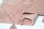 Набор ковриков Irya Esty gul kurusu, 90х60 см и 60х40 см, светло-розовый (svt-2000022273725) - миниатюра 5