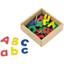 Набір магнітних літер Viga Toys Англійські великі та малі, 52 шт. (50324) - мініатюра 1