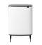 Бак для мусора Brabantia Bo Touch Bin Hi, белый, 2х30 л (130601) - миниатюра 1