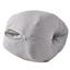 Подушка для годування Papaella Mini Горошок, 28х30 см, сірий (8-31999) - мініатюра 4