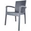 Крісло Violet House 0840 Trend Lux Ротанг сіре (0840 Роттанг ANTRASIT TREND LUX) - мініатюра 2