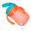 Чашка-непроливайка Baboo Sea Life, с силиконовой трубочкой, 9+ мес., 300 мл, оранжевая (8-132) - миниатюра 2