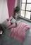 Комплект постельного белья Hobby Poplin Diamond Gulkurusu, поплин, 220х200 см, серый с розовым (8698499159808) - миниатюра 2