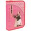 Пенал жесткий 1 Вересня HP-02 Dolly Dog, 13х21х3 см, розовый (533443) - миниатюра 1