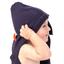 Комплект полотенец Ekobo Bambino Baby Hooded Towel and Wash Cloth Set, темно-синий, 2 шт. (68845) - миниатюра 2