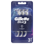 Одноразові станки для гоління Gillette Blue 3 Comfort, 3 шт. - мініатюра 1