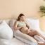Подушка Ideia П-подібна для вагітних та відпочинку, 140x75x20 см, світло-сіра (8-33724 сірий/св.сірий) - мініатюра 6