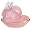 Емкость для хранения сыпучих продуктов LeGlass, 11,5 см, розовый (355-276) - миниатюра 2