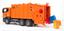 Мусоровоз Bruder Scania R-R-series, 62 см, оранжевый (03560) - миниатюра 5