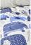 Постільна білизна Karaca Home Ruben mavi, ранфорс, підліткова, блакитний (svt-2000022216326) - мініатюра 3