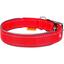 Нашийник для собак Dog Extremе, нейлоновий, подвійний, зі світловідбивною вставкою, 60-72х4 см, червоний - мініатюра 1