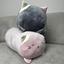 Подушка-обнимашка Прованс Кошка, 50х25см, розовая (29229) - миниатюра 3