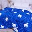 Одеяло хлопковое MirSon Летнее №2813 Сolor Fun Line Stalk, полуторное, 205х140 см, синее (2200006685920) - миниатюра 1