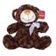 М'яка іграшка Grand Ведмідь з бантом, 33 см, коричневий (3302GMB) - мініатюра 1