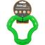 Игрушка для собак AnimAll Fun AGrizZzly Кольцо шестисторонное зеленая 15 см - миниатюра 1