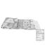 Плед LightHouse City Style, 200 х140 см, серый (2200000547118) - миниатюра 1