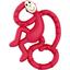Игрушка-прорезыватель Matchstick Monkey Маленькая танцующая Обезьянка, 10 см, красная (MM-МMT-004) - миниатюра 1