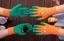 Перчатки рабочие детские Neo Tools латексное покрытие дышащая верхняя часть размер 4 оранжевые (97-644-4) - миниатюра 6
