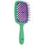 Щетка для волос Janeke Superbrush, зеленая с фуксией - миниатюра 1