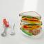 Игровой набор Hasbro Play-Doh Сырный сэндвич (E7623) - миниатюра 10