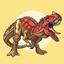 Картина за номерами ArtCraft Цератозавр 30x30 см (15012-AC) - мініатюра 1