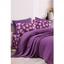 Комплект постільної білизни Eponj Home Pike Paricalpli Murdum, ранфорс, євростандарт, фіолетовий, 4 предмети (svt-2000022282574) - мініатюра 1