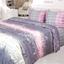 Комплект постельного белья Ярослав, полуторный, бязь, 215х145 см, серый с розовым (45129) - миниатюра 1