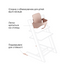 Набор Stokke Baby Set Tripp Trapp Serene Pink: стульчик и спинка с ограничителем (k.100134.15) - миниатюра 3
