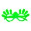 Очки карнавальные Offtop, зеленый (870175) - миниатюра 1