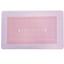 Коврик суперпоглащающий в ванную Stenson 80x50 см прямоугольный светло-розовый (26273) - миниатюра 1
